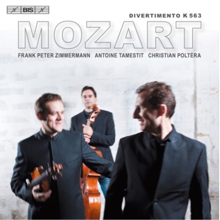 Mozart: Divertimento Es-Dur<br />
Schubert: Trio B-Dur <br />
<br />
Trio Zimmermann<br />
Frank Peter Zimmermann <br />
Antoine Tamestit<br />
Christian Poltéra<br />
<br />
BIS