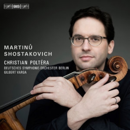 Shostakovich concerto No. 2 <br />
Martinů concerto No. 2<br />
<br />
Deutsches Symphonie-Orchester Berlin<br />
Gilbert Varga <br />
<br />
BIS 