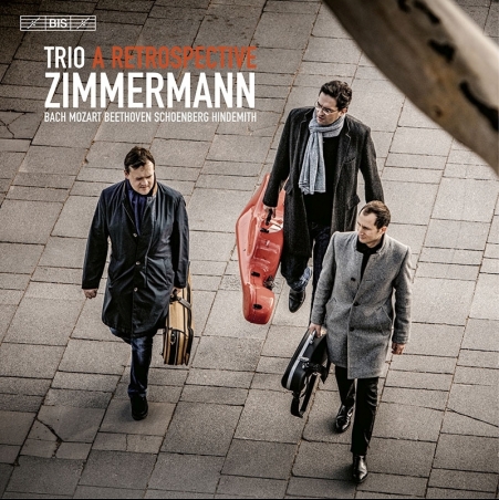 Bach/Mozart/Beethoven/Schönberg/Hindemith<br />
<br />
Trio Zimmermann<br />
Frank Peter Zimmermann<br />
Antoine Tamestit<br />
Christian Poltéra<br />
<br />
5-Disc Set<br />
<br />
BIS 